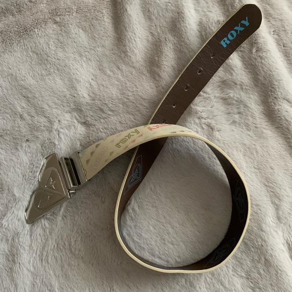 3 for $25 🛍 / Y2k Roxy Girls Patterned Logo Belt 🏄‍♀️ - Picture 3 of 6